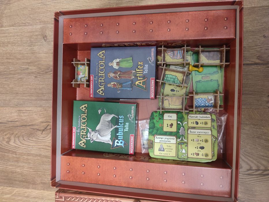 Gra Agricola z dodatkami i rocznicowym pudełkiem