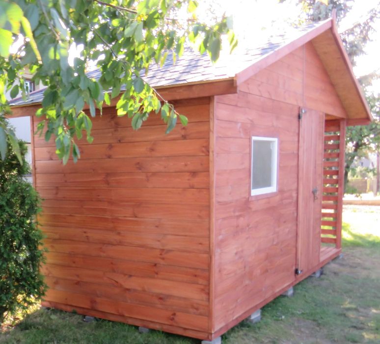 Nowoczesny domek narzędziowy 3x3m