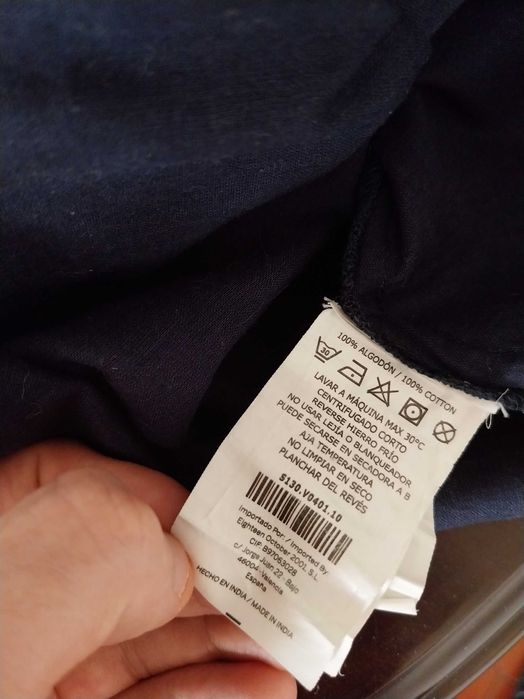 Vestido azul, October, 38/M, em muito bom estado