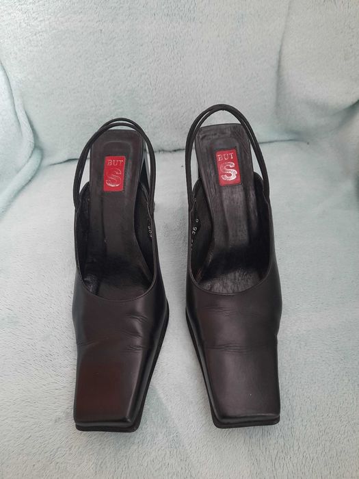 Buty damskie skórzane