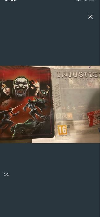 Steelbook jogo Ps3 Injustice Gods Among Us Special Edition
