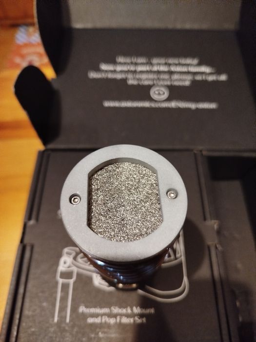 Aston origin black plus akcesoria mikrofon pojemnościowy studyjny