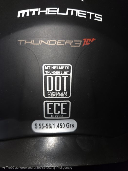 Kurtka motocyklowa Richa, kask MTHelmets S