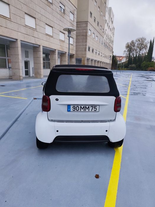 Smart Fortwo Cabrio  2002 - aceito retoma por mota