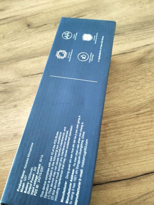 Mikrofon bezprzewodowy karaoke BONAOK