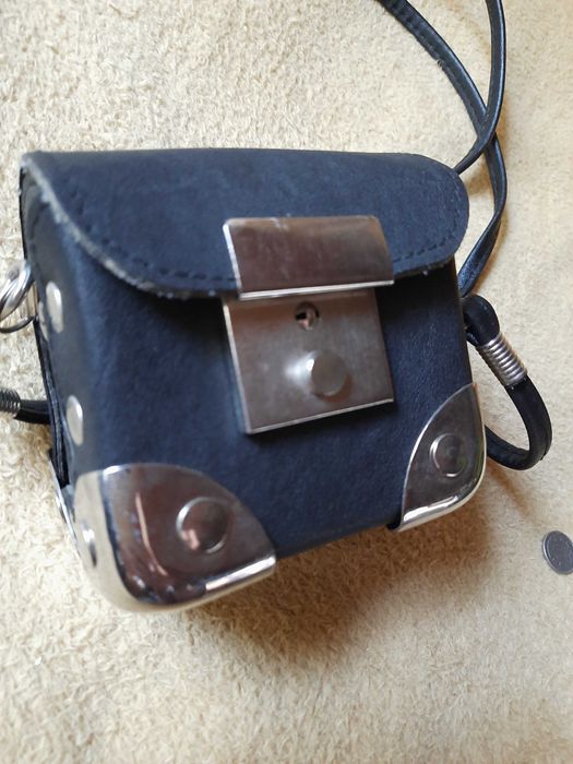 mini kuferek, torebeczka "kostka"