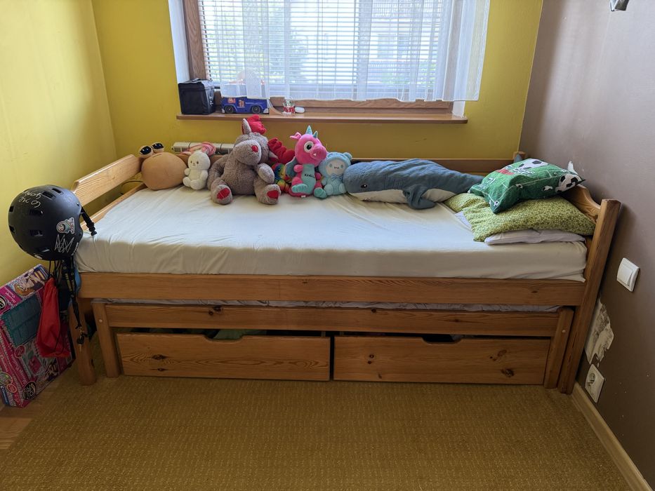 Łóżko rozkladane 2 os. 180 cm i 170 cm