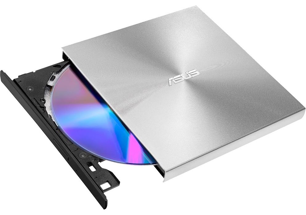 Napęd optyczny zewnętrzny DVD ASUS ZenDrive U8M Silver (90DD0292-M29000)