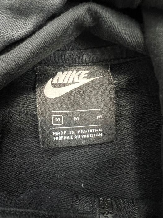 Bluza Nike small logo zipped black