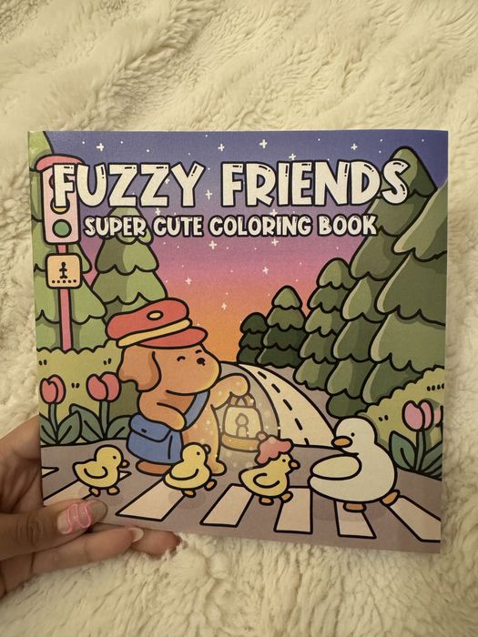 Розмальовка Fuzzy Friends - милі персонажі у стилі kawaii coco wyo