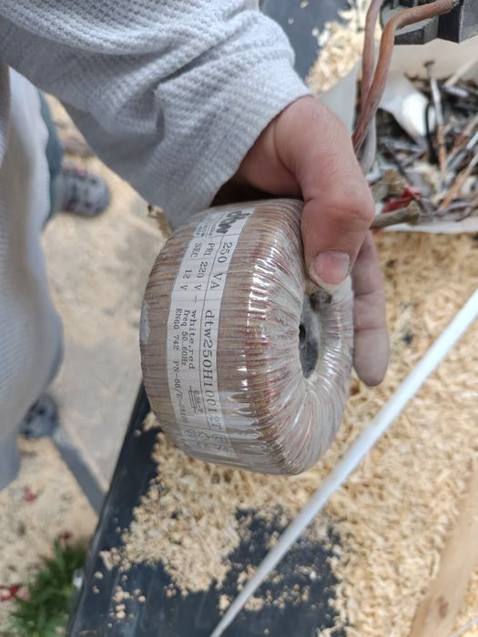 Transformator toroidalny 230V/250W teroidalny zasilacz 220V