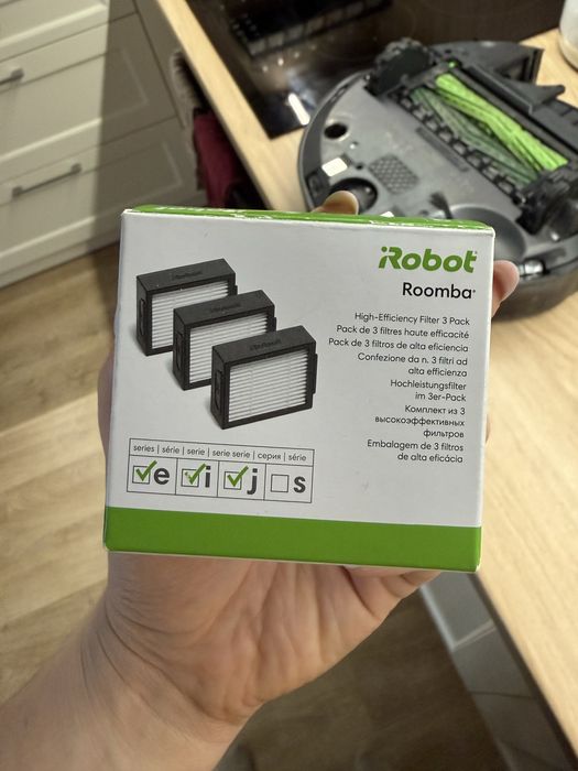 High Efficiency Filter 3 Pack Robot Roomba