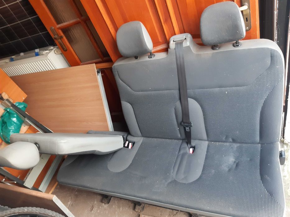 2 rząd foteli opel vivaro 2