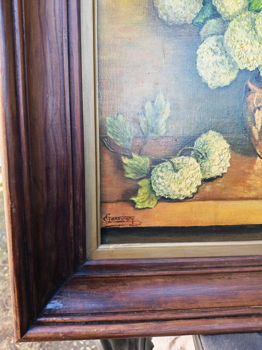 Obraz olej na płótnie 'Kule śnieżne' Francja