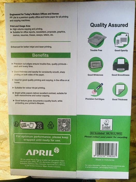 Папір А4 80г/мкв.