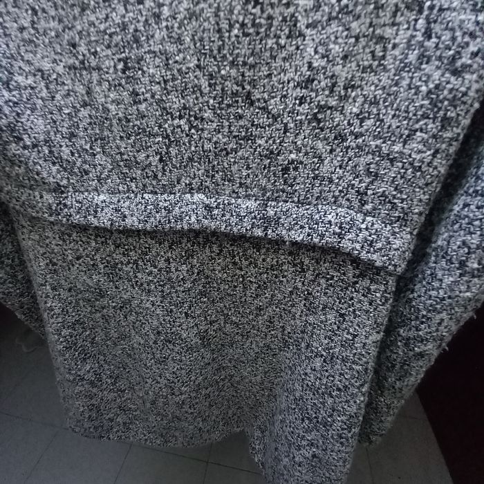 Casaco cinzento médio