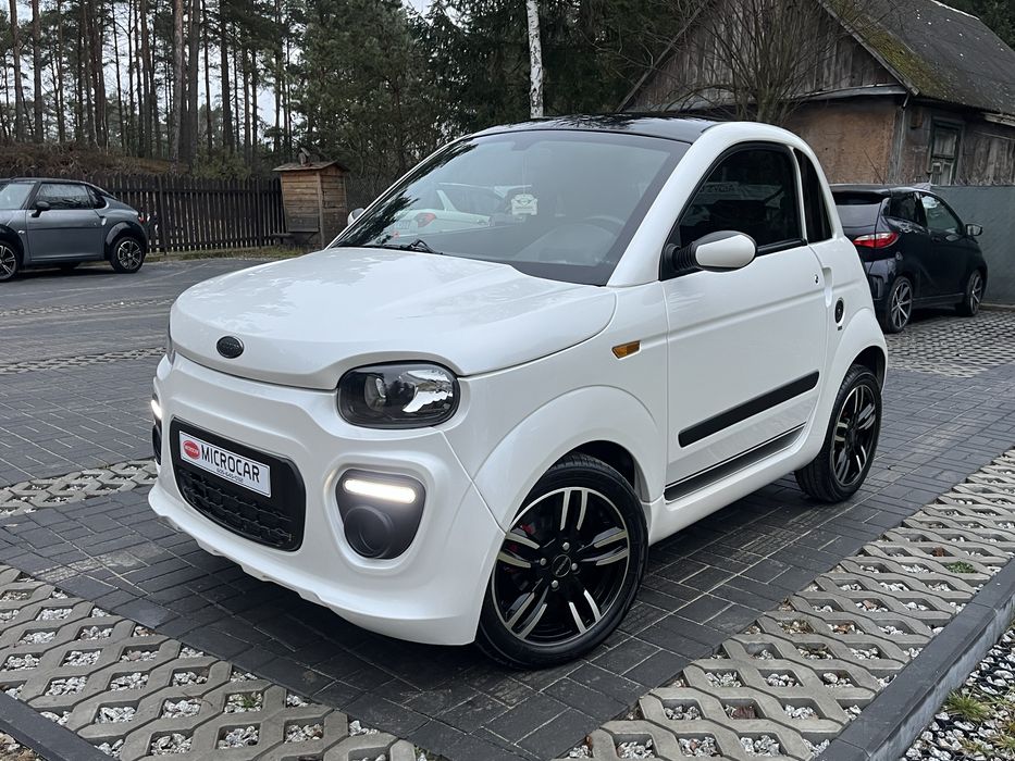 Microcar DUE - 2021 - 6000km - LED - Alufelgi -Centralny zamek-dostawa
