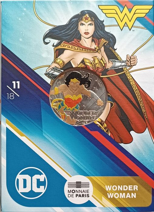França 2025 DC COMICS -Moeda de prata de 10€ Mulher Maravilha
Moeda de