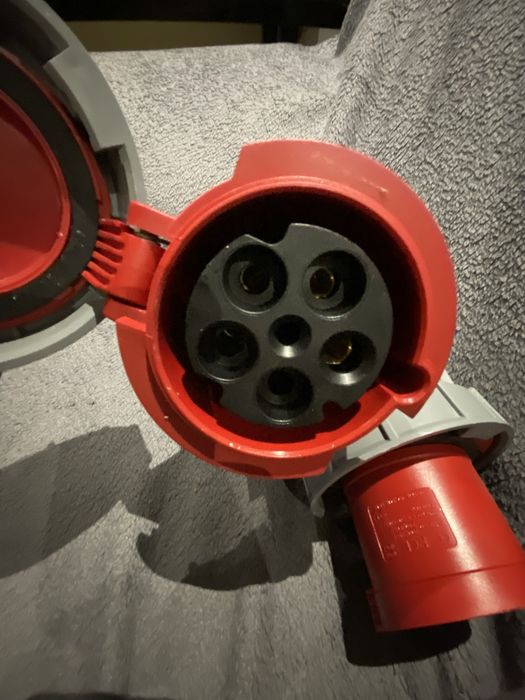 Przedłużacz siłowy 5m 63A/5P IP67 CEE 400V