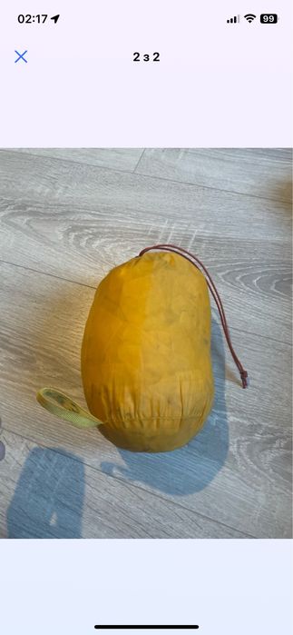 Пончо-тент Turbat Molfar M-L жовте компактне