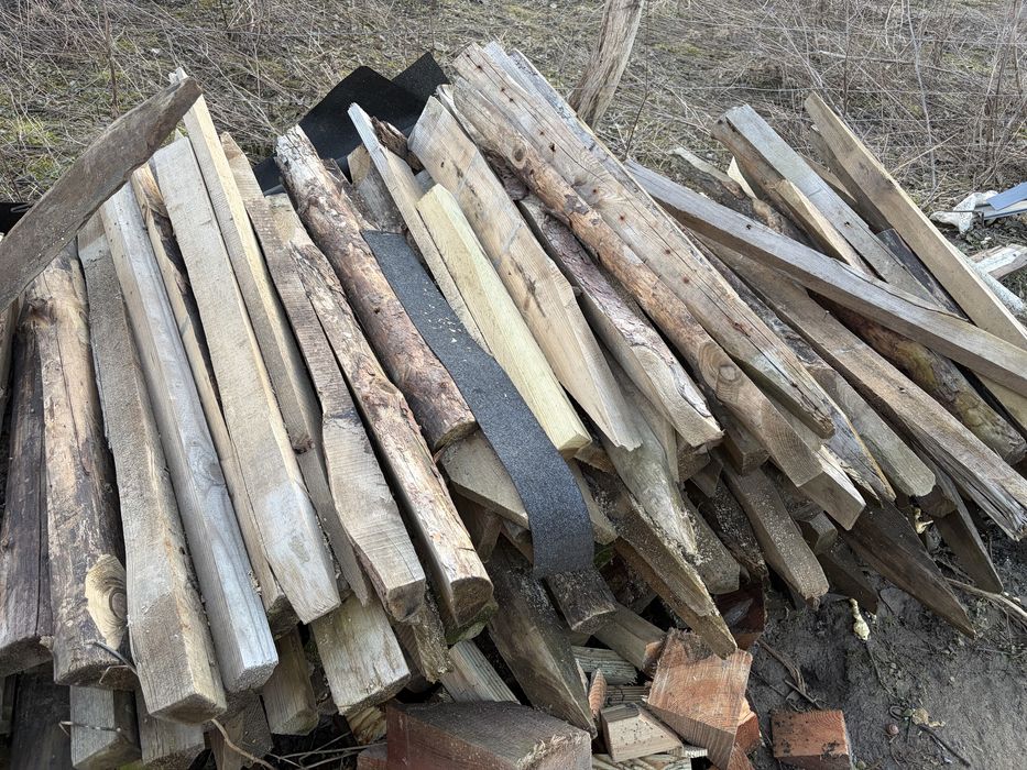 Paliki szalunkowe, kołki drewniane, łaty szalunkowe