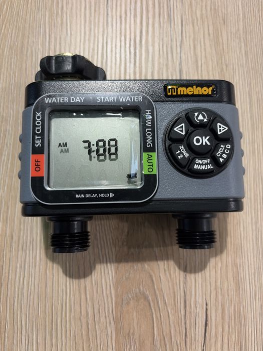 Цифровий таймер поливу Melnor 65166AMZ на 2 зони