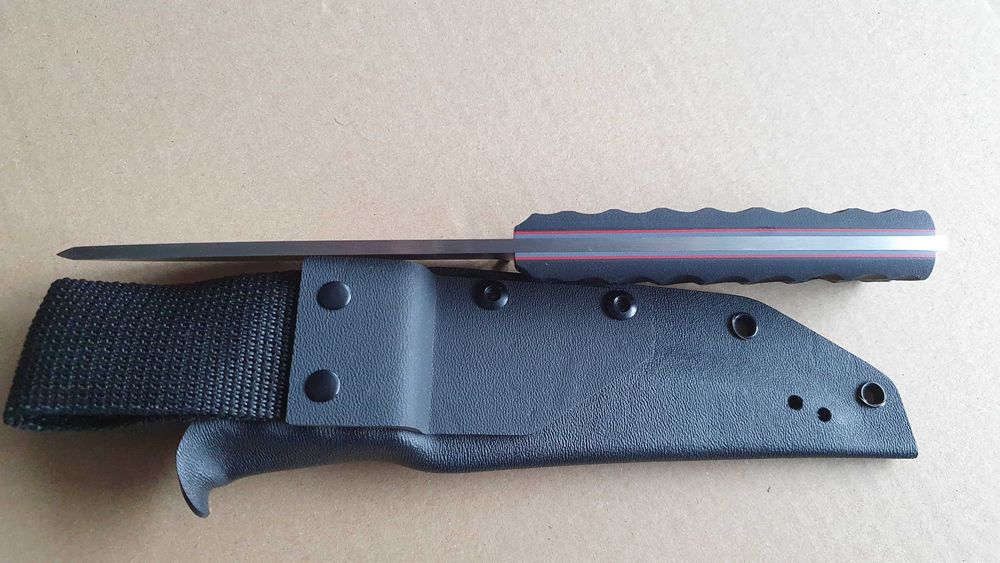 Nóż bushcraft J.B. Polish Knives Riven stal 14C28N