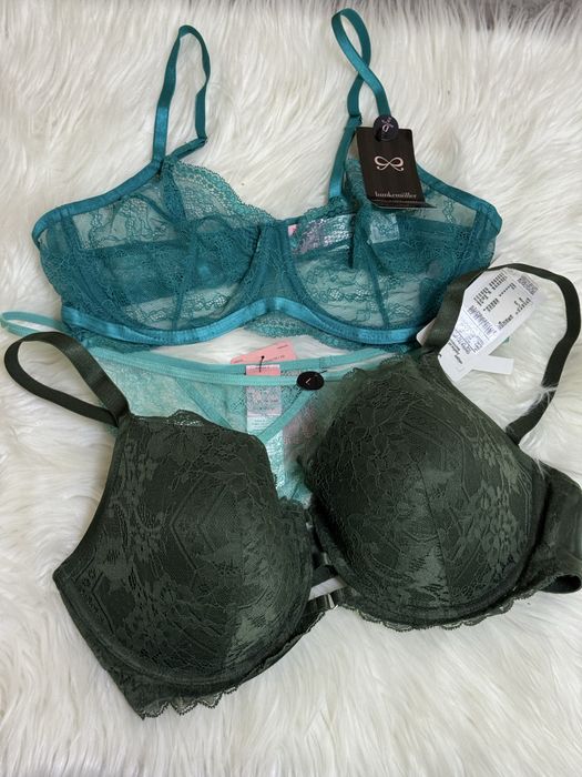 Білизна Hunkemöller — нова, бюстгальтери 80D/80E, труси L
