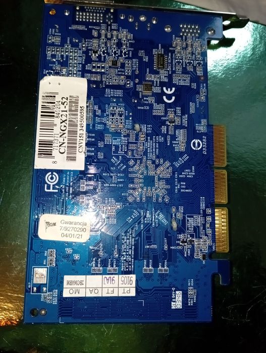 Karta graficzna pod ago Ge Force FX