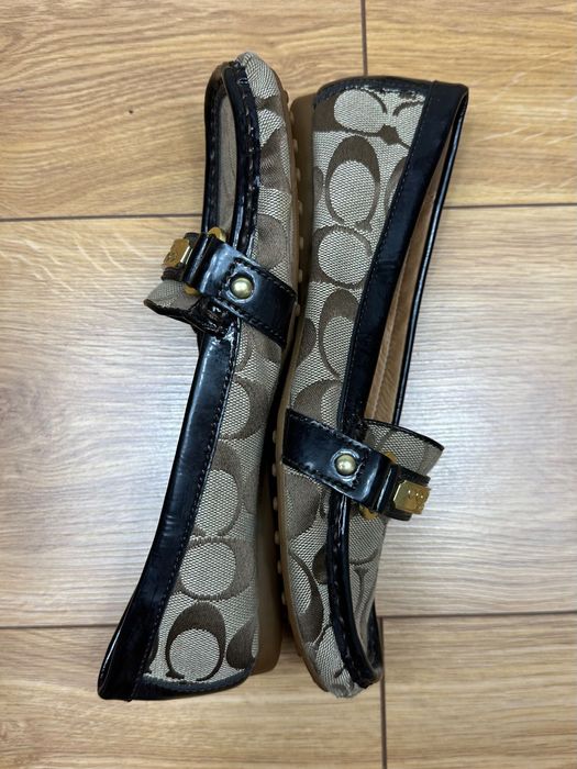 Damskie mokasyny Coach Felisha monogram