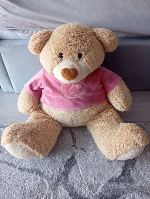 Duży miś pluszowy w ubranku 100cm