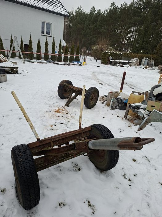 Wóz z dyszlem elementy