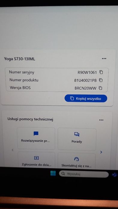 Laptop notebook Lenovo Yoga S730-13 IML
