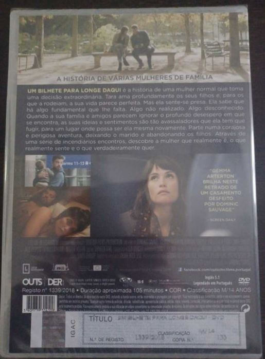 raro dvd: “Um bilhete para longe daqui”