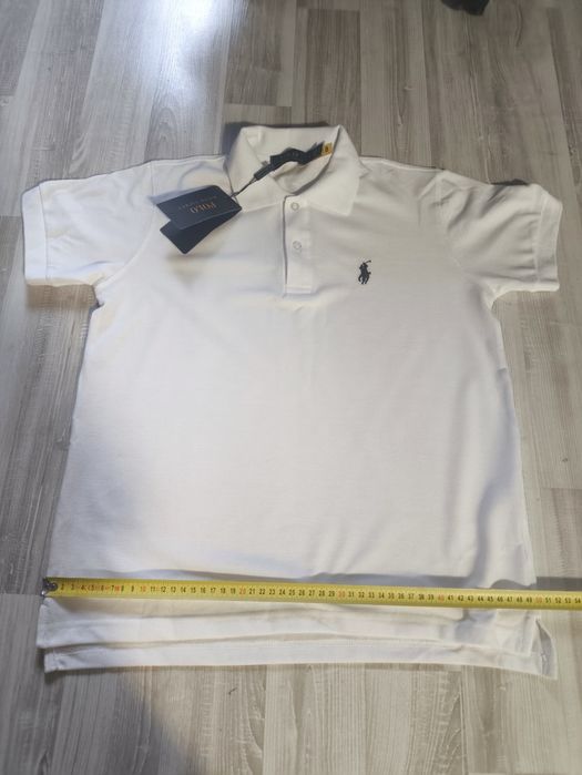 Biała koszulka polo Polo Ralph Lauren