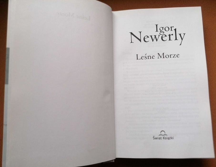 Igor Newerly Leśne Morze