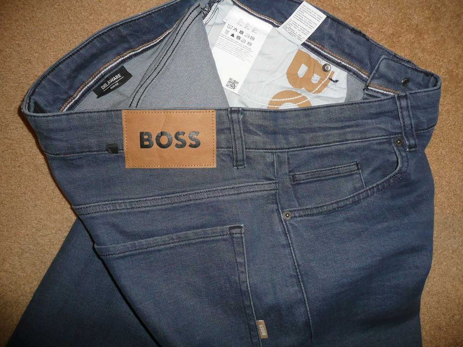 Spodnie dżinsy HUGO BOSS W36/L34=48/112cm jeansy Delaware