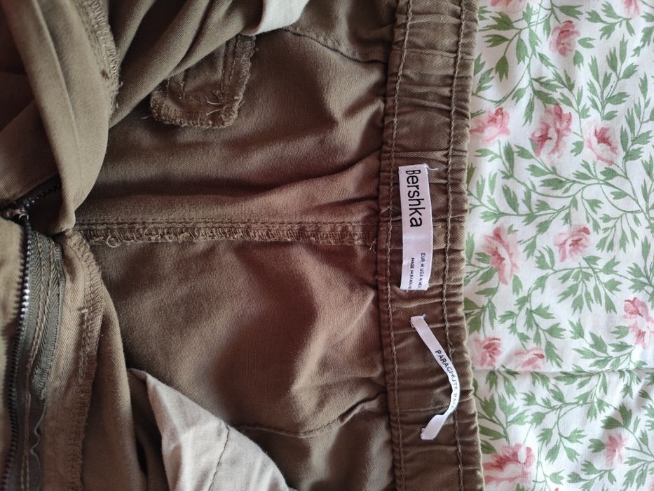 Calças mulher verde caqui tamanho M M