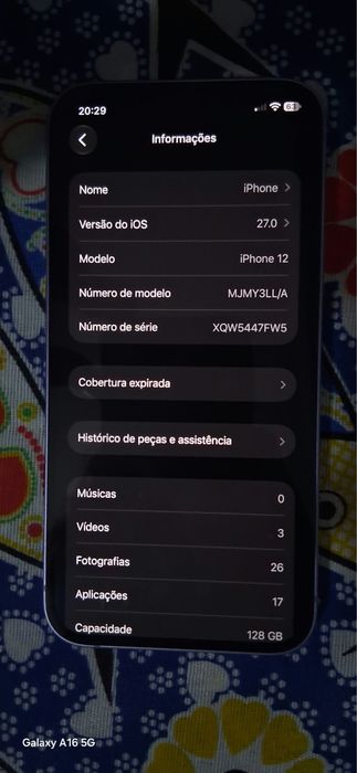 Iphone 12 estado impecavel