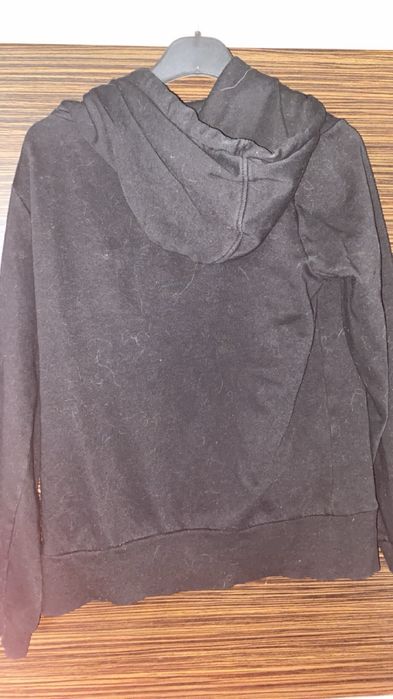 bluza z kapturem czarna