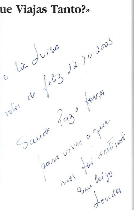 Porque Viajas Tanto? de Aura Miguel