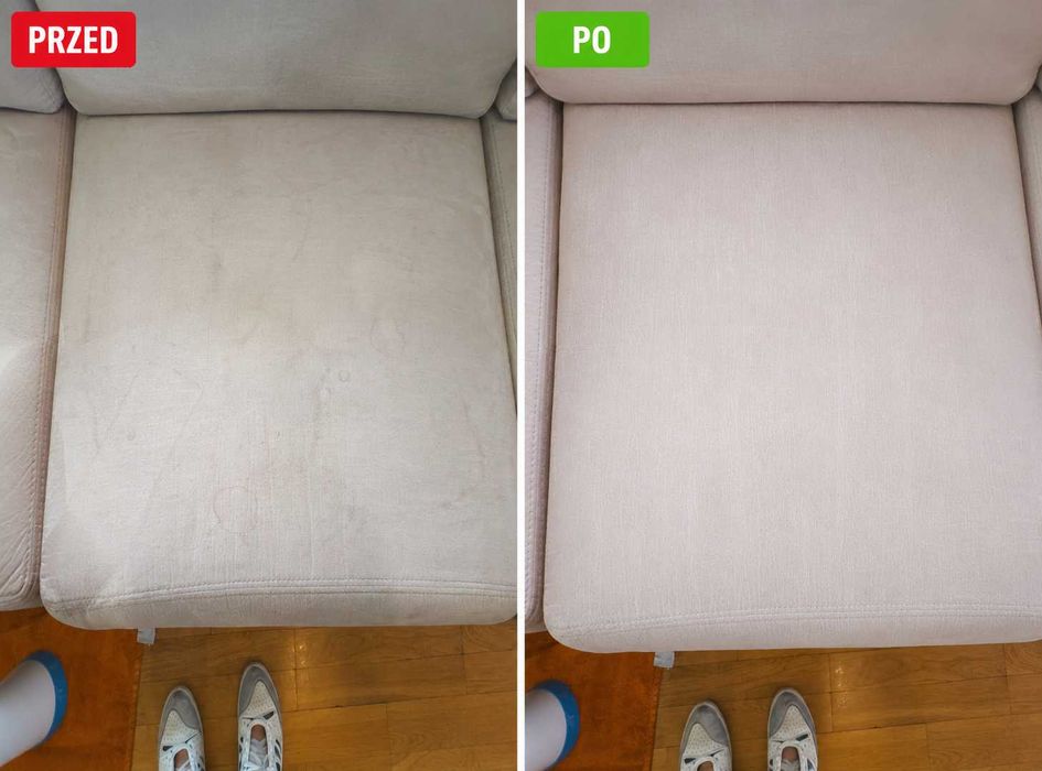 Pranie tapicerki odkurzaczem Karcher