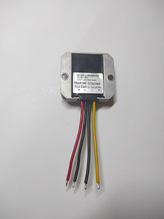 DC-DC преобразователь 9–36V → 20V 5A (100W) | Buck-Boost | Новый