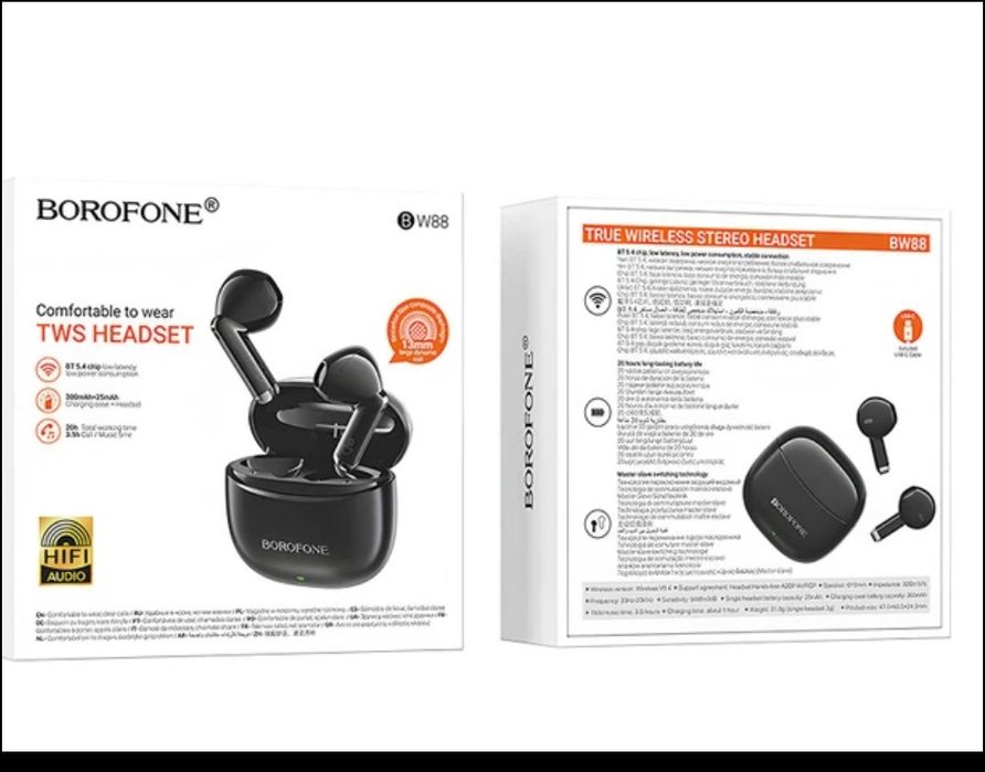 Навушники бездротові Borofone BW88