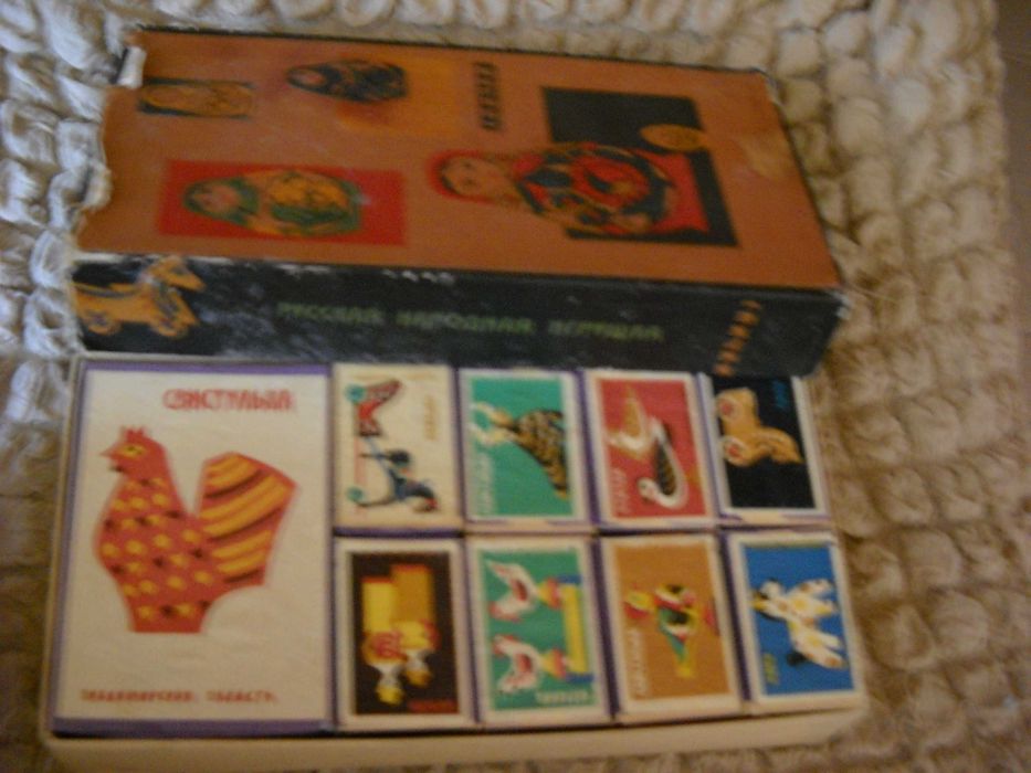 набор спичек времен СССР