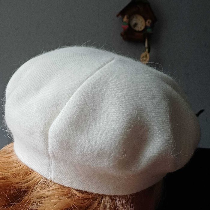 Зимовий берет, ніжна ангора