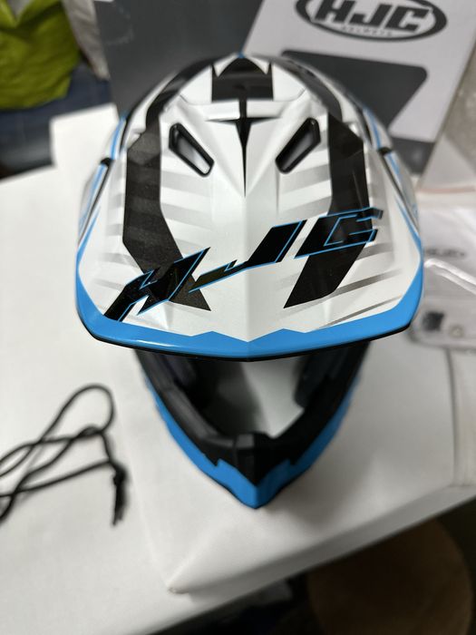 Capacete de cross para criança como novo - XL
