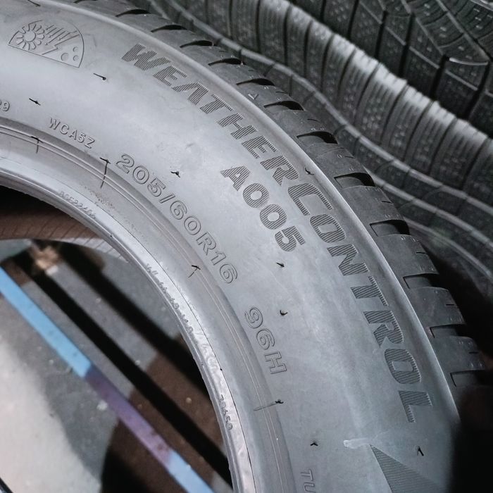 205/60r16 Bridgestone Weather Control A005 z końca 2022r 6.5mm
