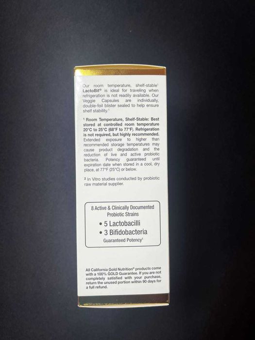 California Gold Nutrition, LactoBif® 5 Probiotics (CGN-00963)