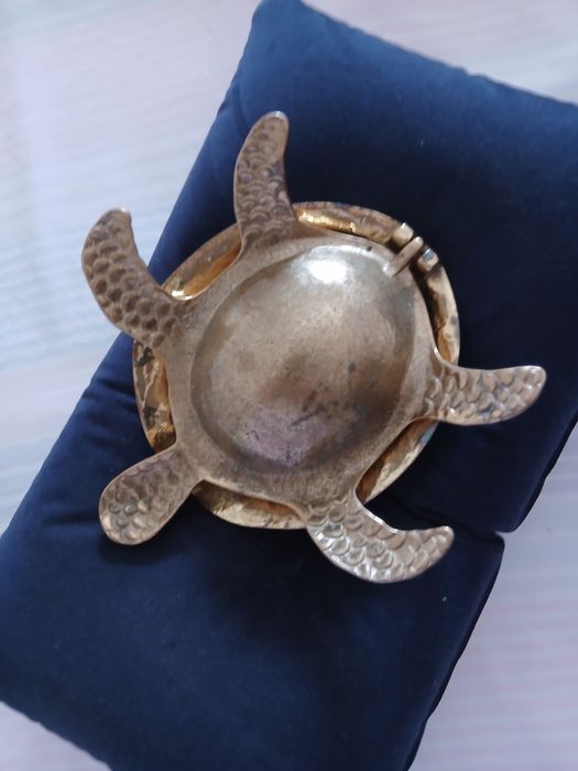 Tartaruga em bronze